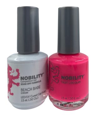 LeChat Nobility Color Gel Polish & Nail Lacquer 177 Beach Babe