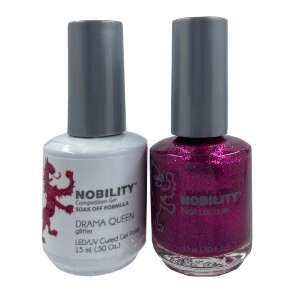 LeChat Nobility Color Gel Polish & Nail Lacquer 185 Drama Queen