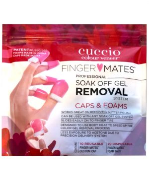 Cuccio Veneer Soak Off Finger Mates Intro Pack