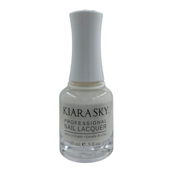 Kiara Sky Nail Lacquer – Milky White