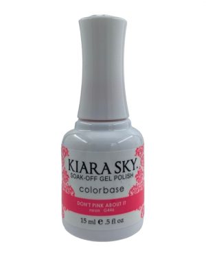 Kiara Sky Soak-Off Gel Polish – Don't Pink About It