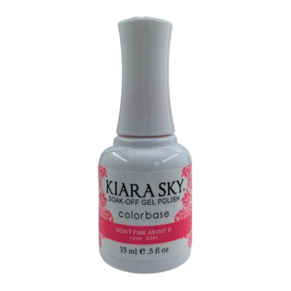 Kiara Sky Soak-Off Gel Polish – Don't Pink About It