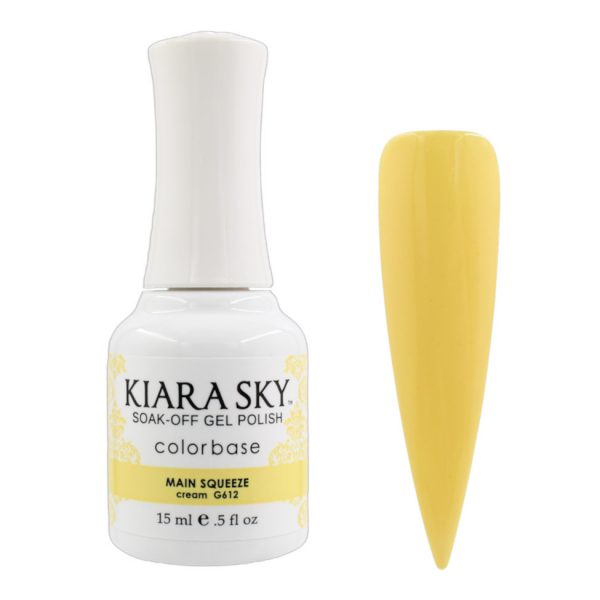 Kiara Sky Soak-Off Gel Polish – Main Squeeze