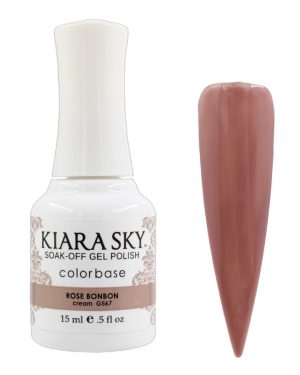 Kiara Sky Soak-Off Gel Polish – Rose Bonbon