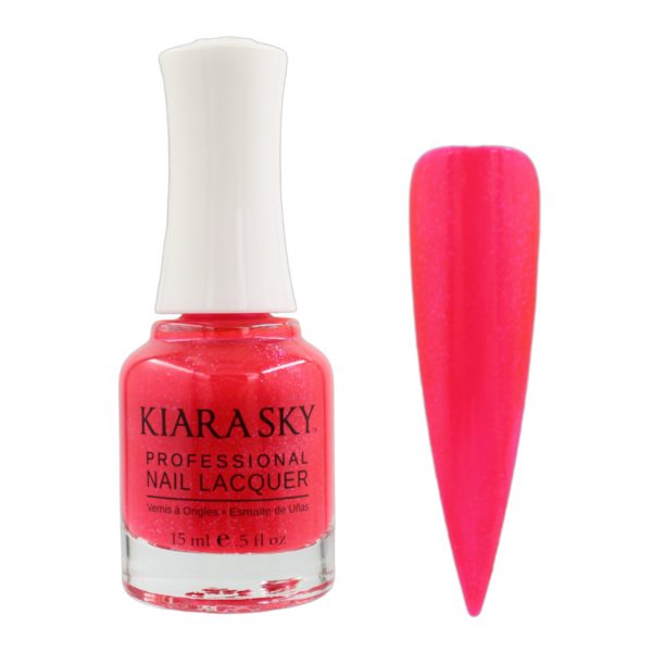 Kiara Sky Nail Lacquer – Pink Up The Pace