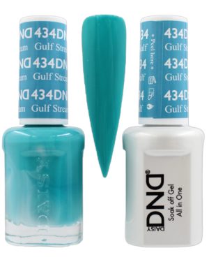 DND Duo Matching Pair Gel and Nail Polish - 434 Gulf Stream