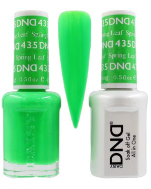 DND Duo Matching Pair Gel and Nail Polish - 435 Spring Leaf