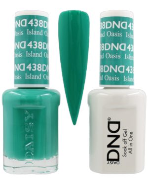 DND Duo Matching Pair Gel and Nail Polish - 438 Island Oasis