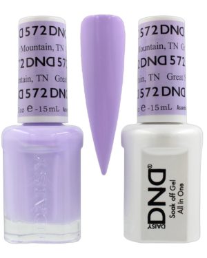 DND Duo Matching Pair Gel and Nail Polish - 572 Great Smoky Mountain