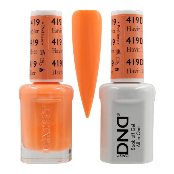 DND Duo Matching Pair Gel and Nail Polish - 419 Haven Cabbler